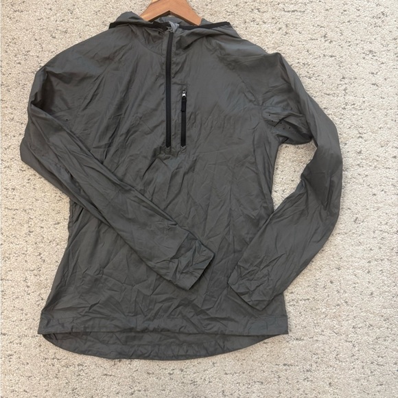 Race Face M EUC nylon lightweight biking Jacket with Hood and Quarter-Zip Design - Picture 2 of 16